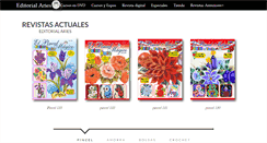 Desktop Screenshot of editorialaries.com.mx